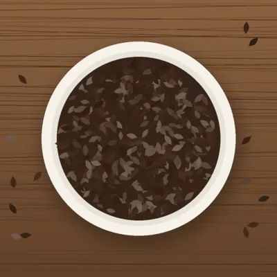 برگ خشک چای سیاه بهاره لاهیجان ممتاز از نزدیک